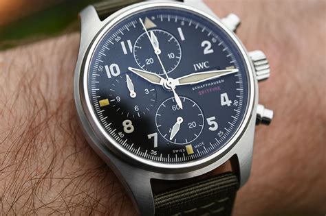 iwc spitfire chronograph price|iwc pilot chronograph automatic.